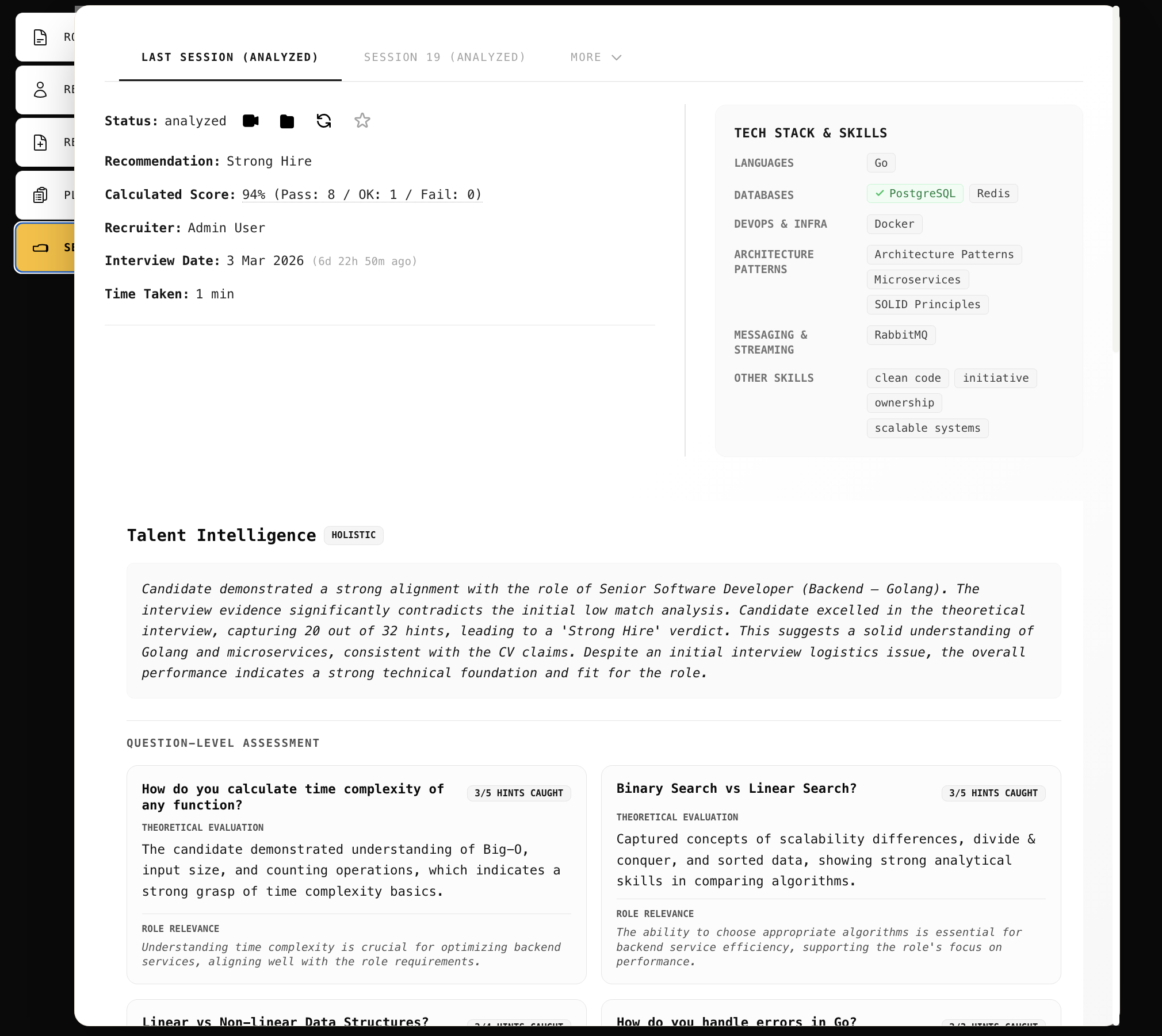 Interview Guide Interface 2